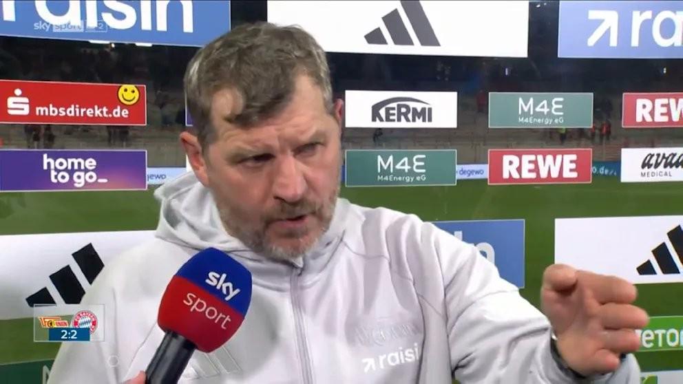 柏林联合主帅：我们的第一球越位5毫米，这种判罚简直是疯了