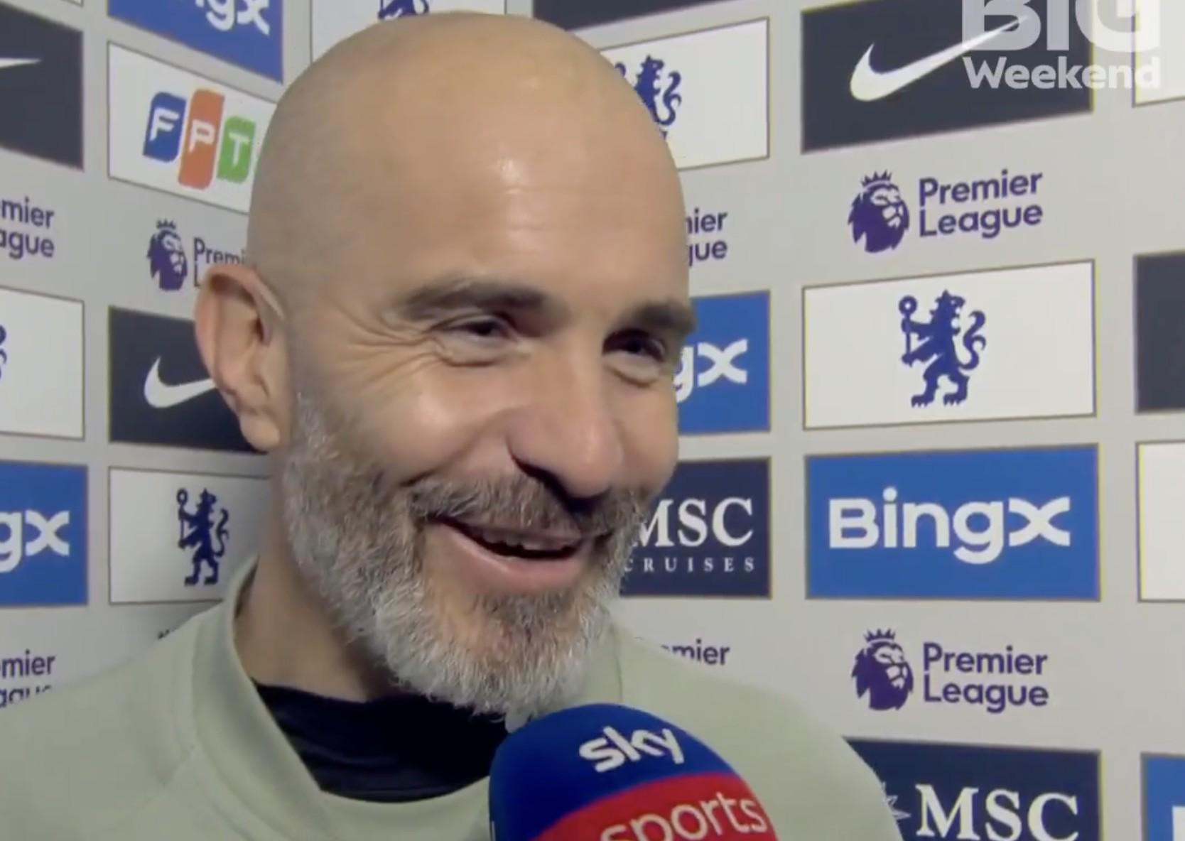 马雷斯卡：古斯托终于进球了，希望能像库库那样多进几个