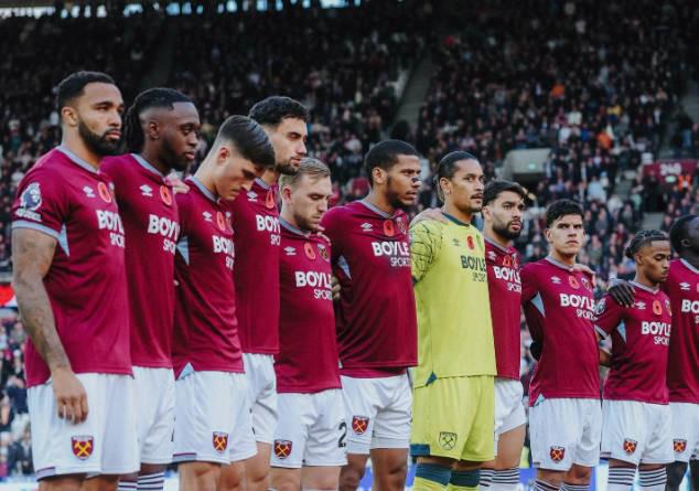 西汉姆联内部邮件称球员不会佩戴罂粟花引争议，实则为误会