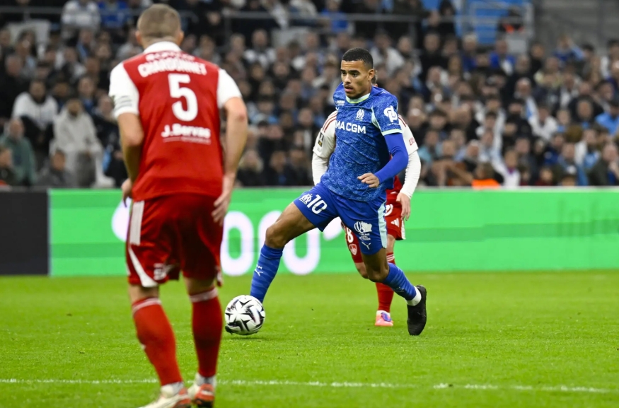 马赛易主之后 格林伍德打进31球位列球队射手榜第4位