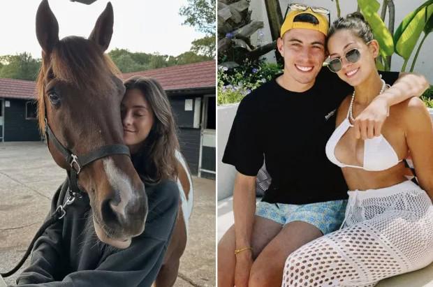 哈弗茨妻子悼念失去的爱马：你将永远是我的灵魂伴侣