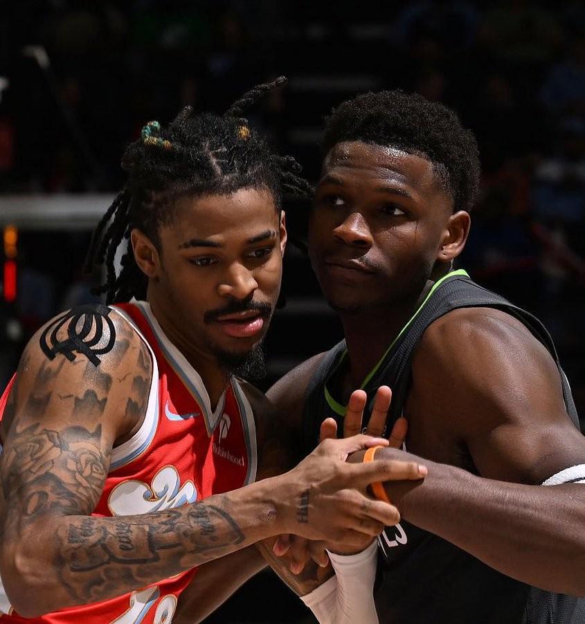 森林狼队记：森林狼试探性接触灰熊来谈判莫兰特，以延长争冠期