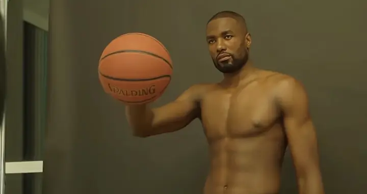 这不是P图 NBA球星体型就是如此夸张，姚明在泳池身材媲美灭霸