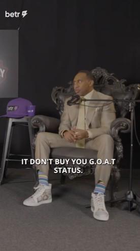 A-史密斯：詹姆斯刷数据没资格当GOAT；他去公牛也夺不了6冠