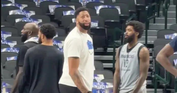 浓眉身材发福！二月份至今只为独行侠打14场比赛