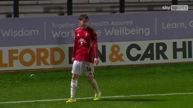 独中两元，曼联名宿尼基-巴特之子帮助索尔福德城逆转狼队U21