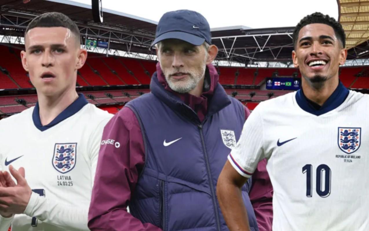 图赫尔：福登、贝林厄姆和凯恩不可能同时在英格兰首发