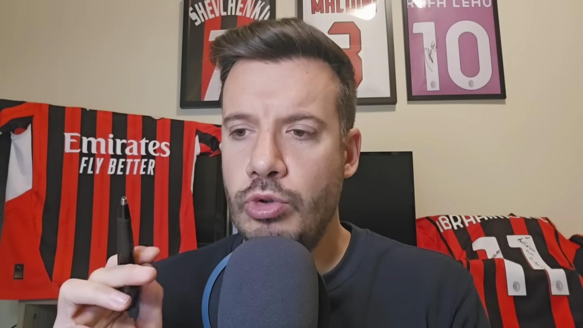 跟队记者：VAR竟然认为米兰对阵帕尔马时的点球是萨56的犯规