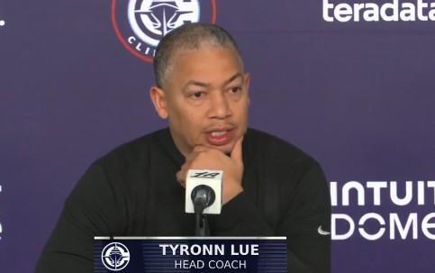 卢：我们就是放约基奇得分限制他传球，但我没想到他能得55分