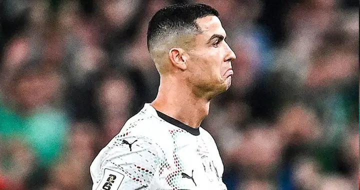 世预赛射手王悲剧谢幕！C罗肘击染红，无缘收官战，52场轰41球