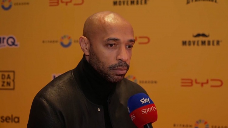 亨利：我会现场观看阿森纳战热刺 这可能是枪手夺冠的赛季