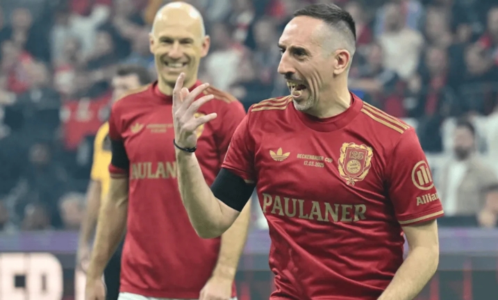 罗贝里组合将于明年1月再次联手代表拜仁传奇队出战比赛