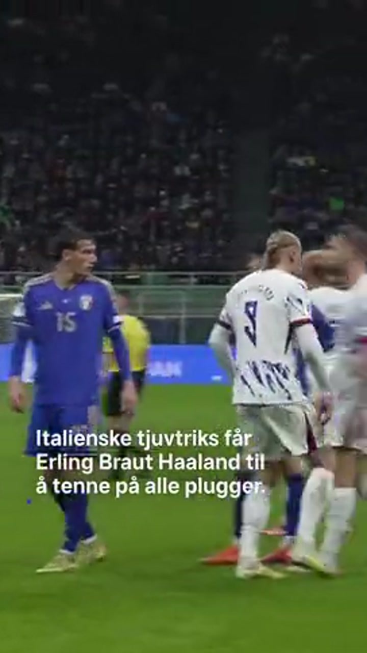 哈兰德被曼奇尼摸屁股后怒骂，多纳鲁马劝架