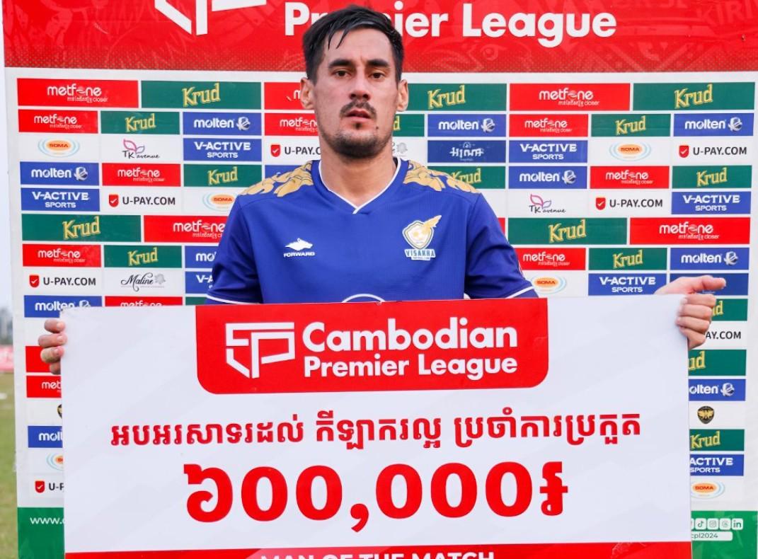 官方：柬埔寨归化原乌兹别克斯坦籍中场米尔扎耶夫