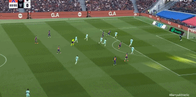 巴萨4-0十人毕包，费兰双响，莱万、费尔明破门