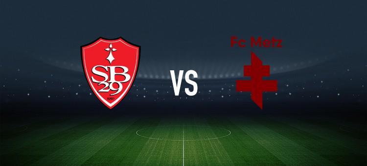 布雷斯特vs梅斯：阿若克、德尔卡斯蒂略首发，艾因、格巴明出战