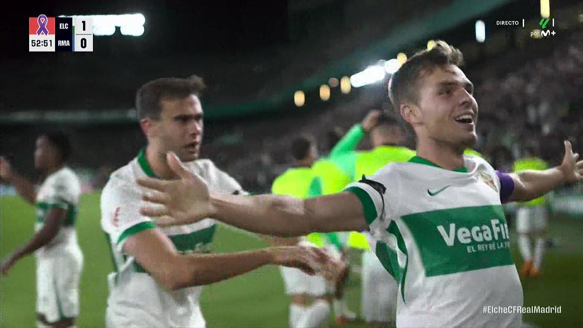 旧将BUFF，攻破皇马大门的埃尔切中场费瓦斯出自皇马青训