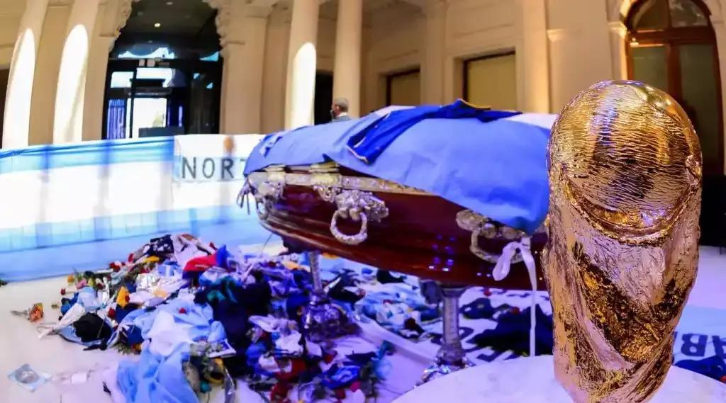 马拉多纳的心脏现位于警察局的病理解剖学部门，受到安全保护