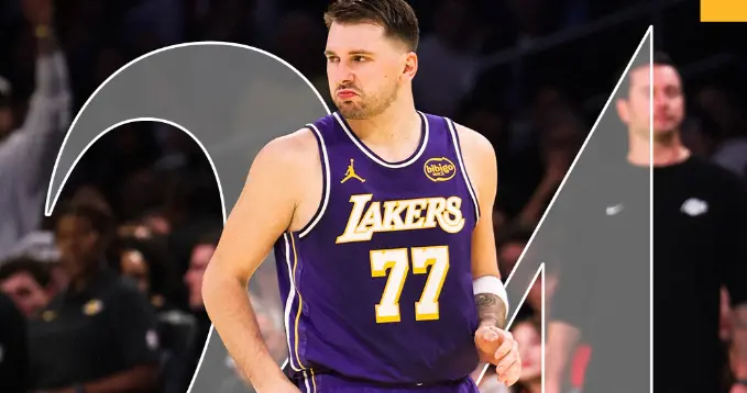 东契奇首节24分创纪录詹姆斯25分 湖人大胜快船锁定淘汰赛资格