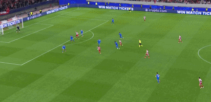 半场：皇马3-1奥林匹亚科斯，姆巴佩戴帽，维尼修斯进球无效