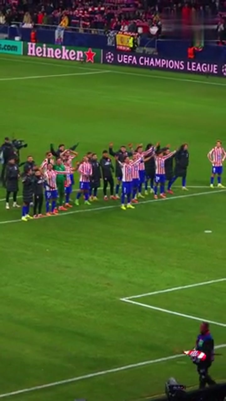 实拍吉梅内斯补时头球绝杀 马竞主场险胜国米