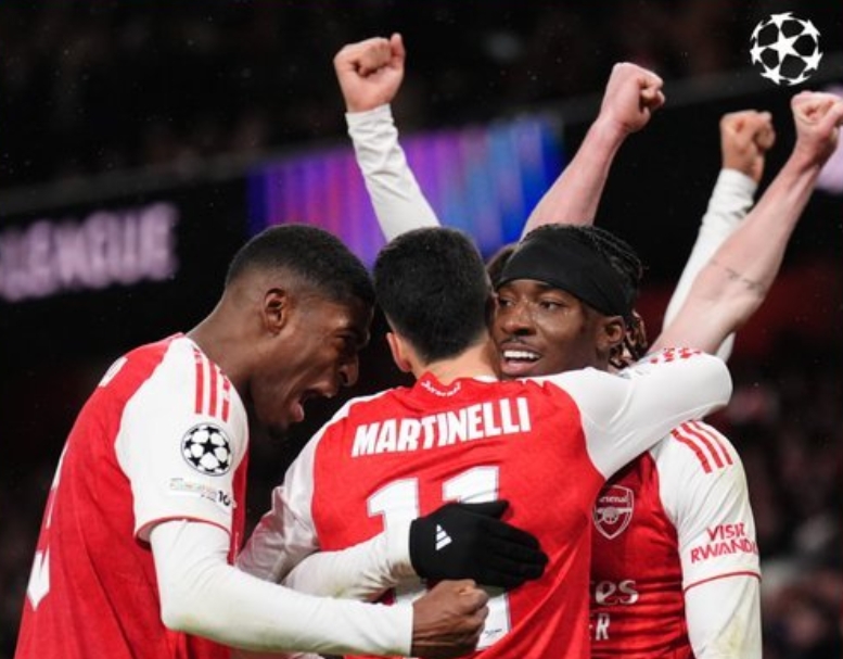 本轮三项欧战结束后 仅剩阿森纳一队本赛季欧战依然保持全胜