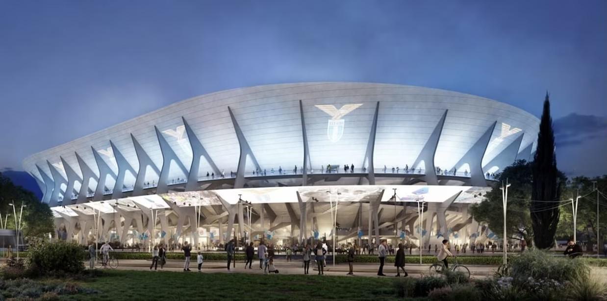 罗体：拉齐奥新球场项目获法律部门批准，后续还需多项审批