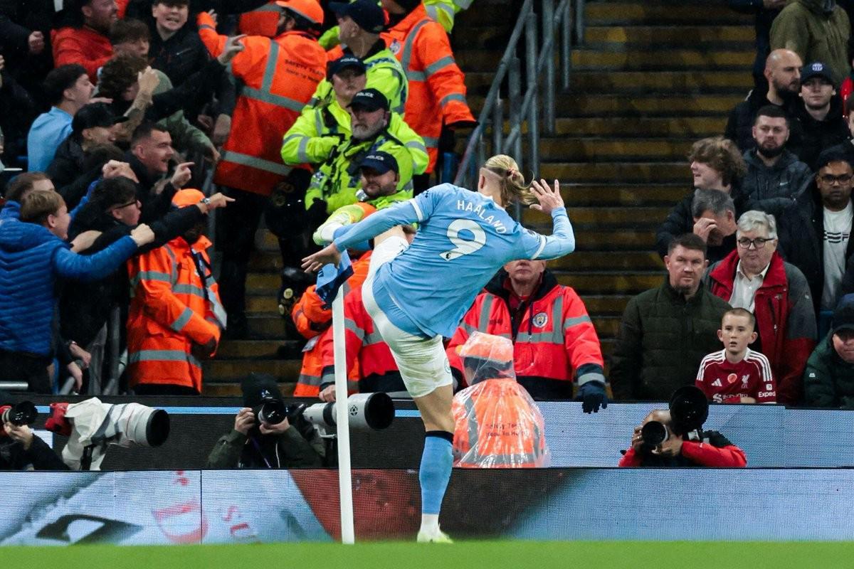 这次能否达成百球里程碑？哈兰德近5个英超主场均有进球