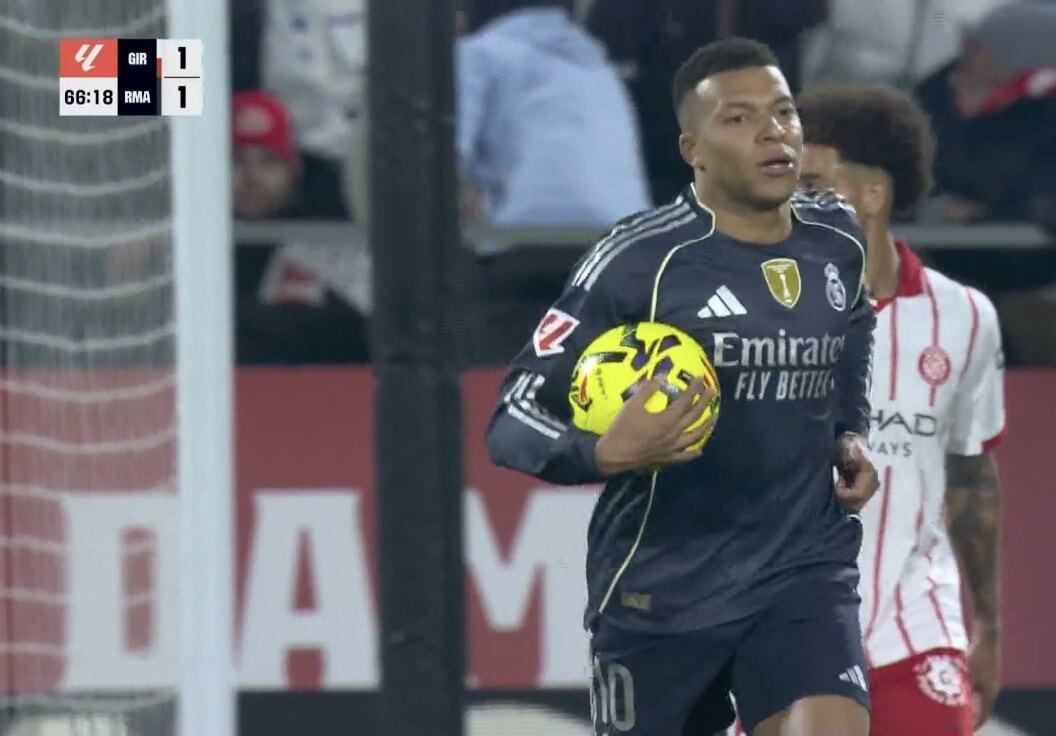 姆巴佩本赛季各项赛事已打入7粒点球，为五大联赛球员最多