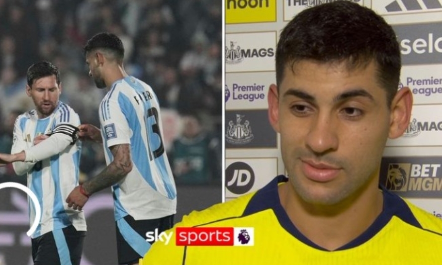 罗梅罗谈倒钩：这球很漂亮 我和梅西一起在国家队训练会观察他