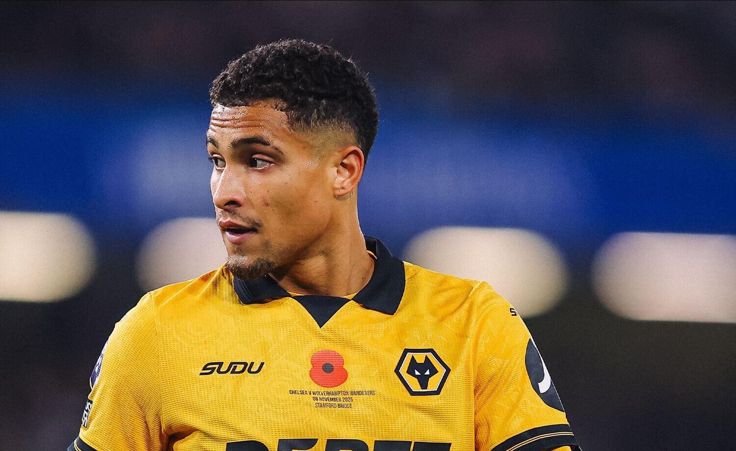 若昂-戈麦斯累计5张黄牌停赛，无法出战狼队对阵曼联的比赛