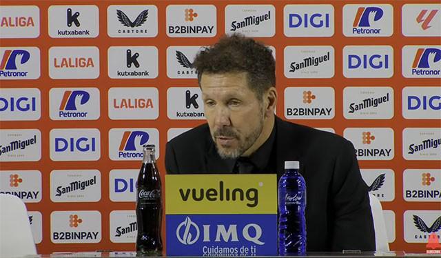 西蒙尼：除了少数强队，几乎所球队客场作战都会遇到问题