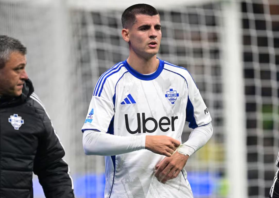 内收肌受伤将伤停数月，莫拉塔：事与愿违，沮丧之情异常沉重