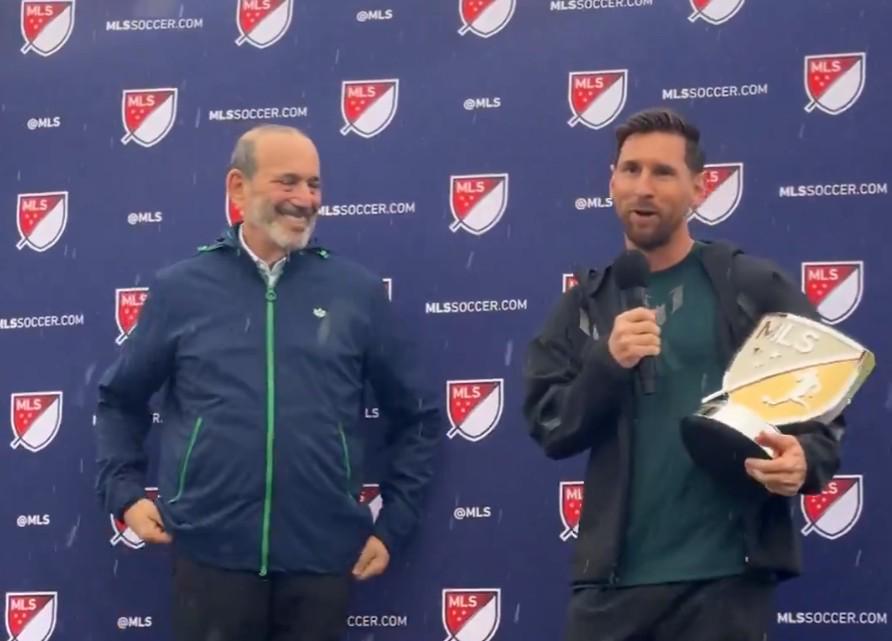 梅西：蝉联美职联年度MVP是一件非常特别的事；夺冠非常美好