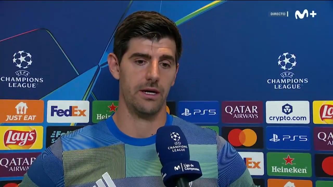 库尔图瓦：第一个丢球多少得怪我，但曼城球员推倒了吕迪格