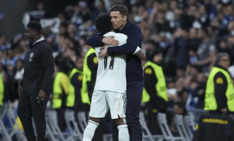 罗德里戈：进球后拥抱阿隆索是想支持他 关键时刻必须团结一心