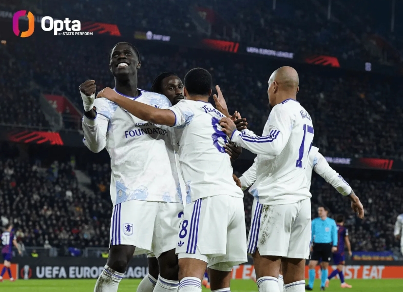 各项赛事八连胜！维拉收获队史1914年以来的最长连胜