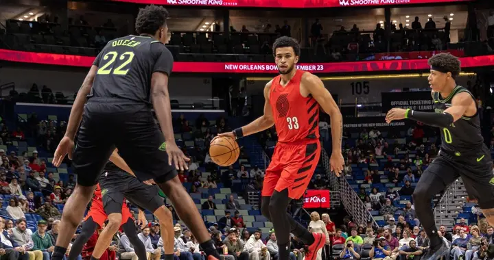 杨瀚森缺阵！鹈鹕集体爆发三将砍20+ 大胜开拓者终结7连败