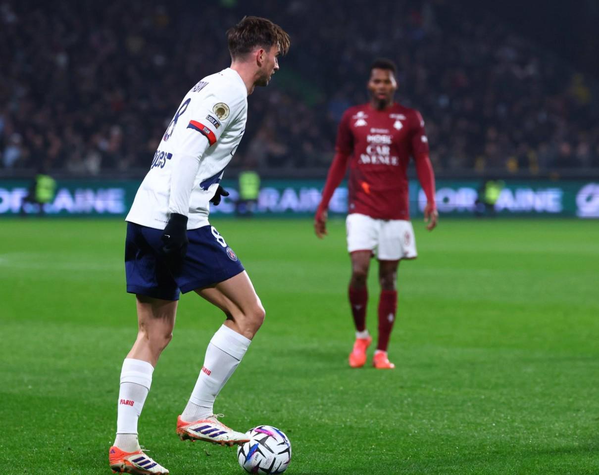 里程碑，法比安-鲁伊斯代表巴黎第150次出战正式比赛