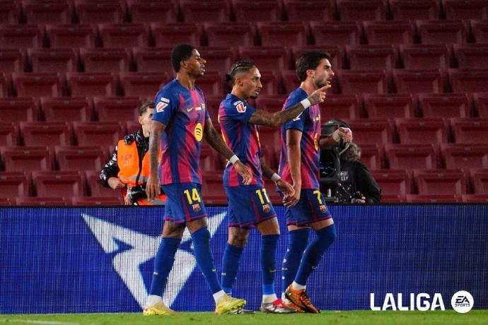 巴萨第9次西甲自然年进球达到100粒 没有梅西情况下第2次