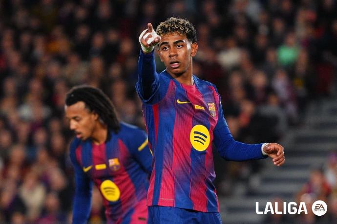 2025年西甲球队联赛进球榜：巴萨100球居首 皇马69球