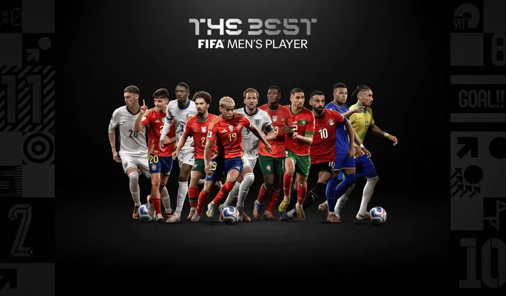 FIFA年度最佳男足球员候选：登贝莱、姆巴佩、凯恩等入围