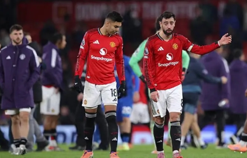 3平2负！曼联近5场英超对阵伯恩茅斯的比赛均未能取胜