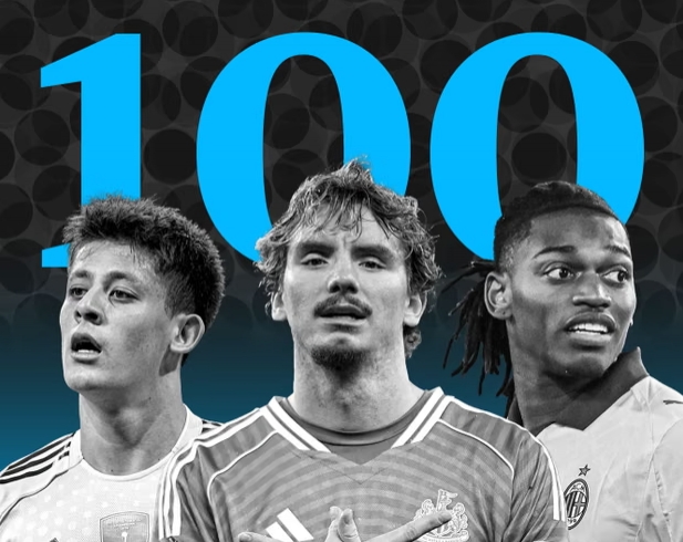 卫报2025百大球星71-100：罗德里第74、安东尼第97