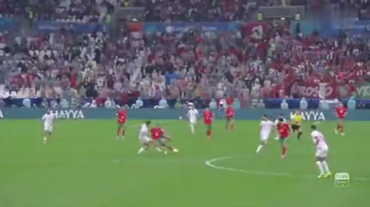 神仙球！阿拉伯杯决赛摩洛哥球员坦纳尼中场吊射破门