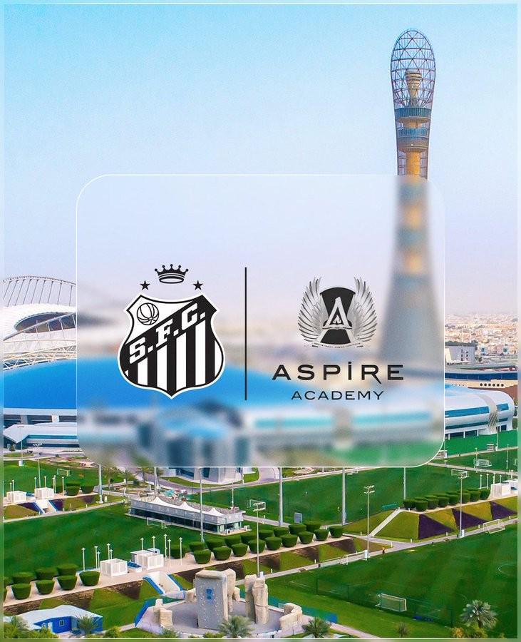 官方：桑托斯与卡塔尔阿斯拜尔足球学院签署合作协议