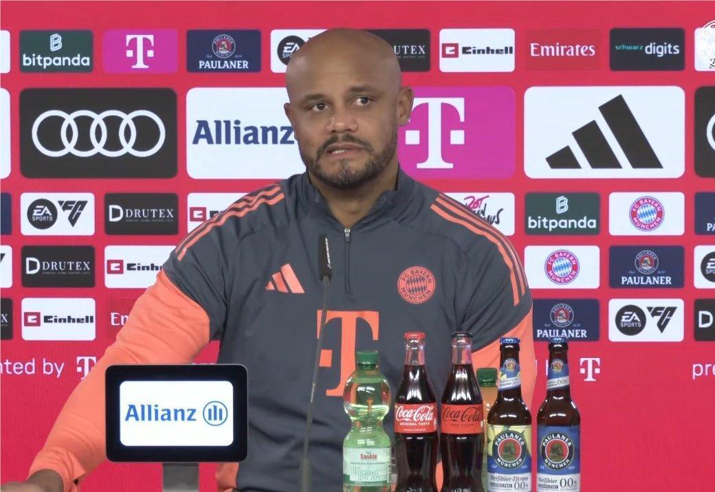 孔帕尼：基米希受脚踝伤势困扰缺阵，奥利塞明天可以出战