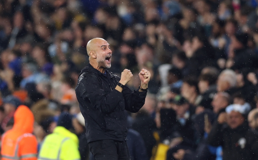 瓜迪奥拉：哈兰德在进球方面贡献很大 要感谢他的比赛强度