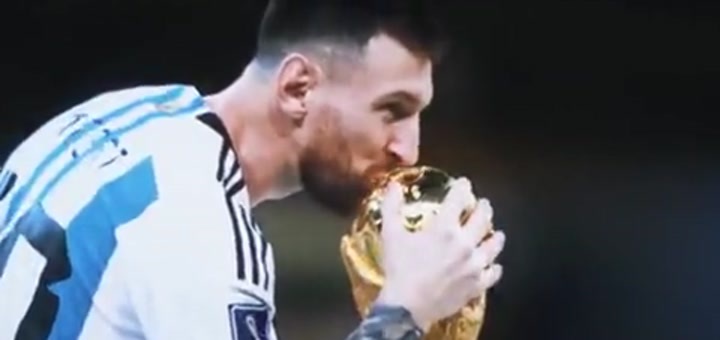 肯佩斯＆马拉多纳＆梅西！阿根廷短片庆祝世界杯夺冠三周年