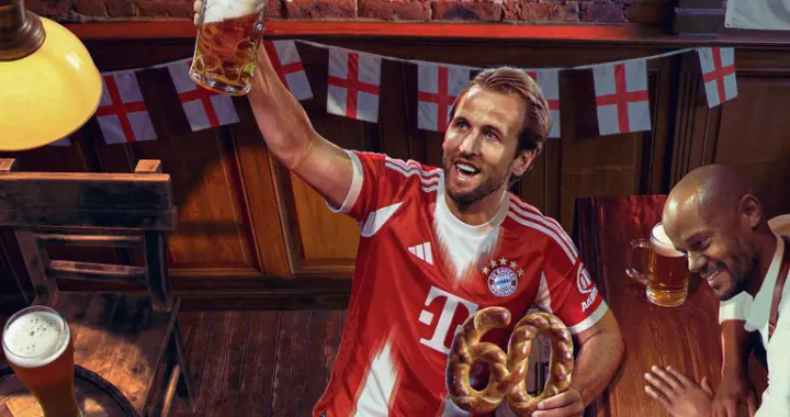 凯恩辉煌一年！打破无冠魔咒，双线狂轰60球，连创7大纪录